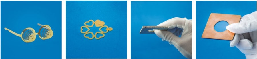 Mit StrongMini bearbeitbare Materialien